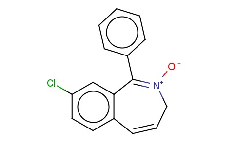 8-CHLORO-1-PHENYL-3H-2-BENZAZEPINE 2-OXIDE